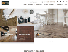 Tablet Screenshot of lionkingflooring.com.au